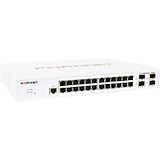 Fortinet FortiSwitch FS-124E Ethernet Switch for Fortinet FortiSwitch 100 FS-124E - Alternate-Image1