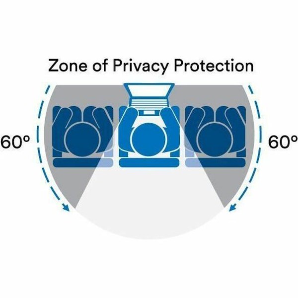 3M Privacy Filter for 28" Widescreen Monitor Black, Matte - Alternate-Image1