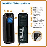 Tripp Lite OmniSmart OMNI900LCD - Alternate-Image1