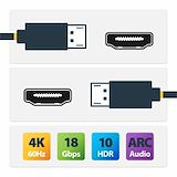 StarTech.com 10m (32.8ft) Active HDMI 2.0 Cable, CMP, Plenum Rated, High Speed HDMI Cable, 4K 60Hz, HDR10/HDCP 2.2/ARC - Alternate-Image1