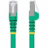 StarTech.com 1ft Green CAT6a Ethernet Cable, Snagless RJ45, 10G, 100W PoE, S/FTP, LSZH, 27AWG Pure Copper, 500MHz, Shielded Network Cord - Alternate-Image1