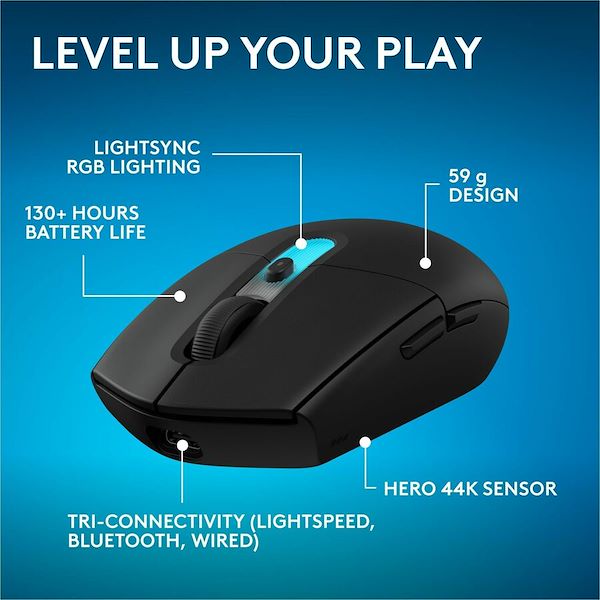 Logitech G G305 X SUPERLIGHT - Alternate-Image1