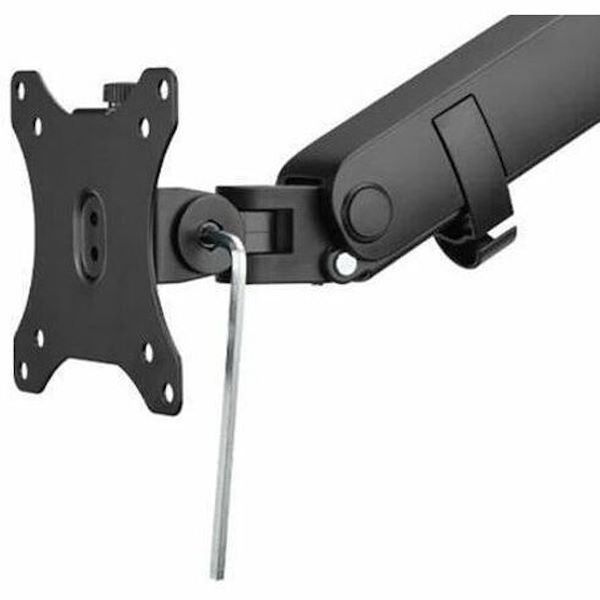 Dual 38" Mechanical Spring Monitor Arm Top Mount-Black, Up to 38" Monitor, Max Load up to 26.4 lbs each