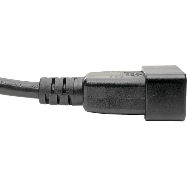 Tripp Lite 10-ft. 12AWG Heavy Duty Power cord (IEC-320-C19 to IEC-320-C20) - Alternate-Image2