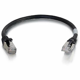 1ft Cat6 Snagless Shielded (STP) Network Patch Cable - Black - Alternate-Image2