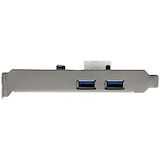 StarTech.com 2 Port PCI Express (PCIe) SuperSpeed USB 3.0 Card Adapter with UASP - LP4 Power - Alternate-Image2