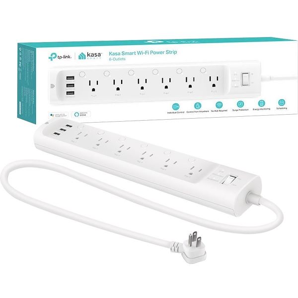 TP-Link Kasa Smart Wifi Power Strip KP303 - Thumbnail 3