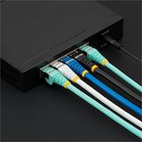 StarTech.com 1ft Green CAT6a Ethernet Cable, Snagless RJ45, 10G, 100W PoE, S/FTP, LSZH, 27AWG Pure Copper, 500MHz, Shielded Network Cord - Alternate-Image4
