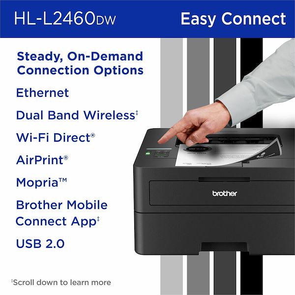 Brother  HL-L2460DW - Alternate-Image6
