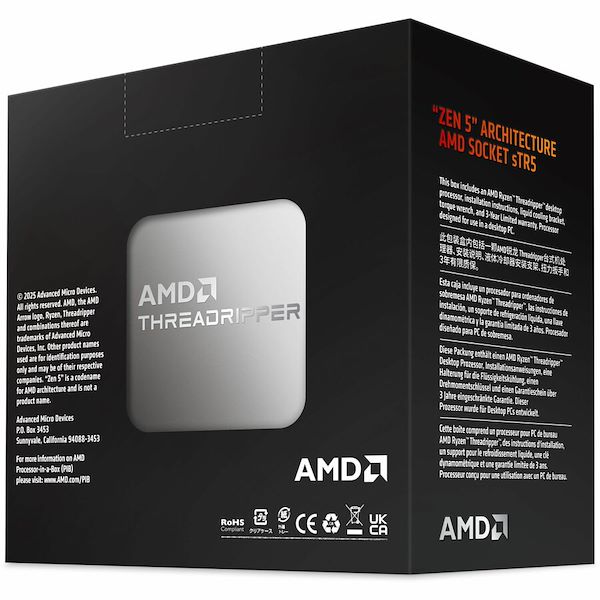 AMD Ryzen Threadripper PRO 9000 9995WX