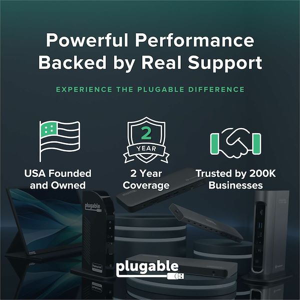 Plugable HDMI/USB/USB-C Audio/Video Adapter