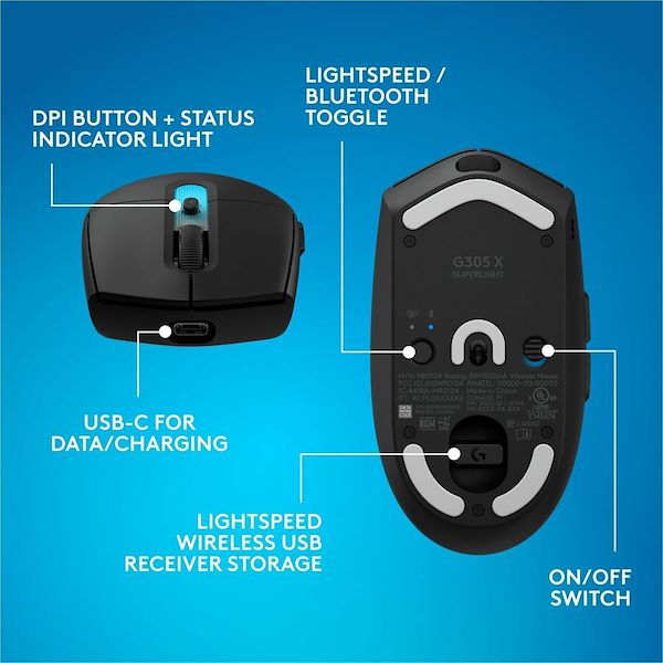Logitech G G305 X SUPERLIGHT - Alternate-Image9