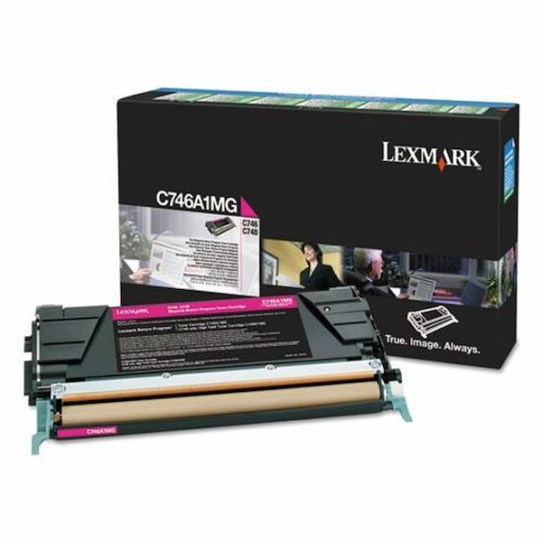 Lexmark C746, C748 Magenta Return Program Toner Cartridge - Original