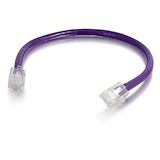 1ft Cat6 Non-Booted Unshielded (UTP) Network Patch Cable - Purple - Original