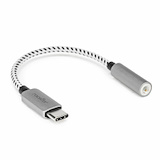 Rocstor Premium USB-C to Hi-Res 3.5mm Audio Adapter DAC 44.1/48/96KHz Sample Rate - Original