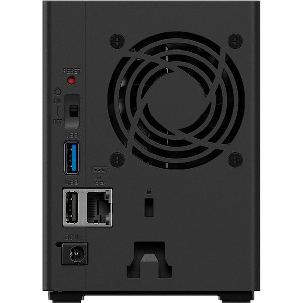 Buffalo LinkStation 700 710D - Rear