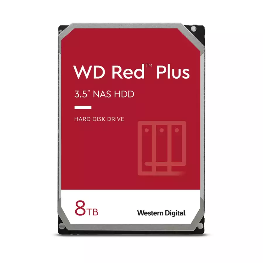 WD Red Plus WD80EFZZ Hard Drive original - Thumbnail