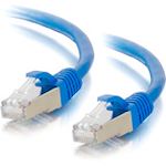 7ft Cat6a Snagless Shielded (STP) Network Patch Cable - Blue