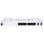 Fortinet FortiSwitch 100 124F-FPOE Ethernet Switch FS-124F-FPOE